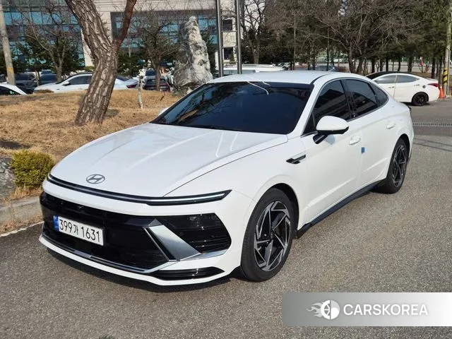 Hyundai Sonata D Edge (DN8) 2023 Белый из Кореи