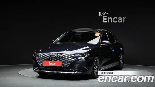 Hyundai The New Grandeur IG 2021 Синий из Кореи