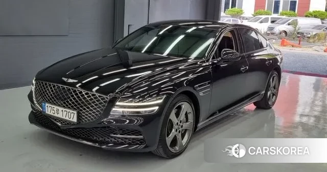 Genesis G80 (RG3) 2021 Черный из Кореи