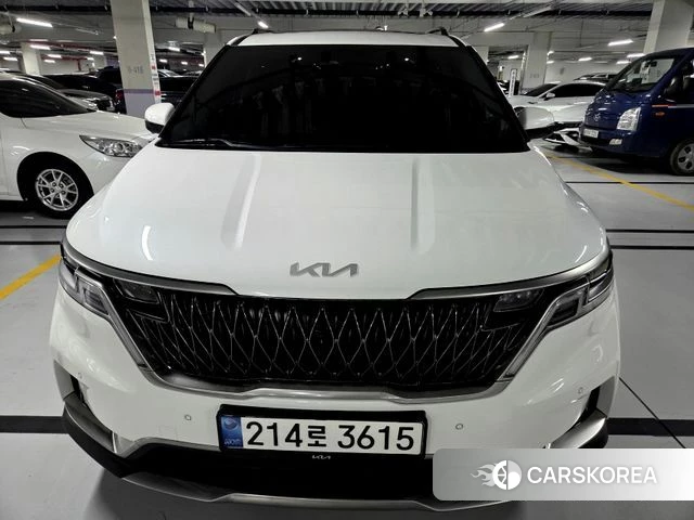 Kia Carnival 4th generation 2021 Белый из Кореи