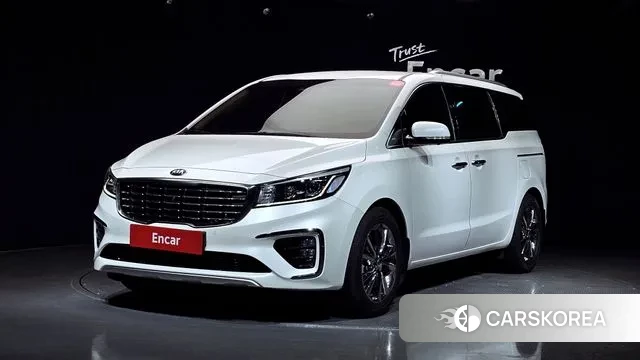 Kia The New Carnival 2019 Белый из Кореи