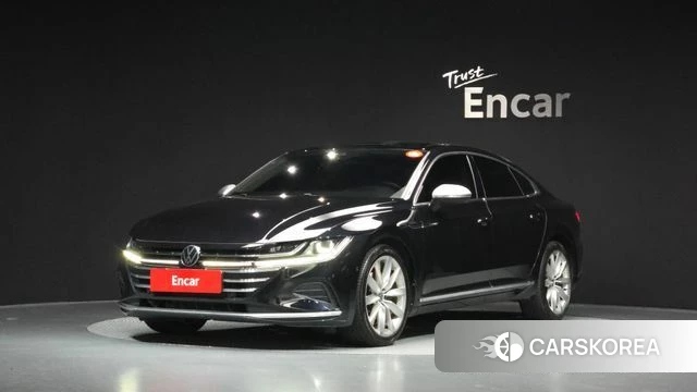Volkswagen Arteon 2023 Черный из Кореи