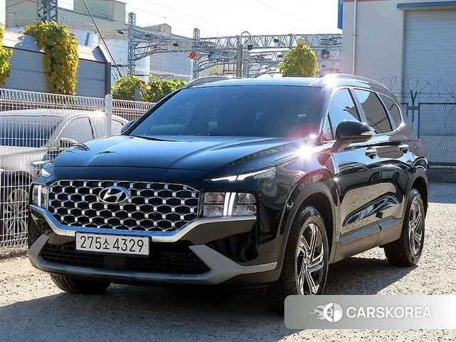 Hyundai The New Santa Fe 2021 Черный из Кореи