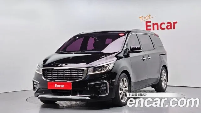 Kia The New Carnival 2018 Черный из Кореи