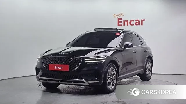 Genesis GV70 2021 Черный из Кореи