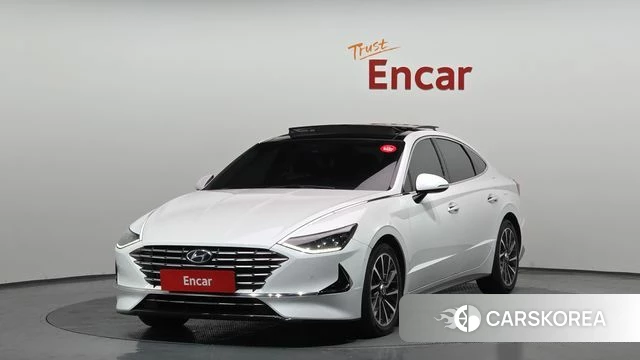 Hyundai Sonata Hybrid (DN8) 2022 Белый из Кореи