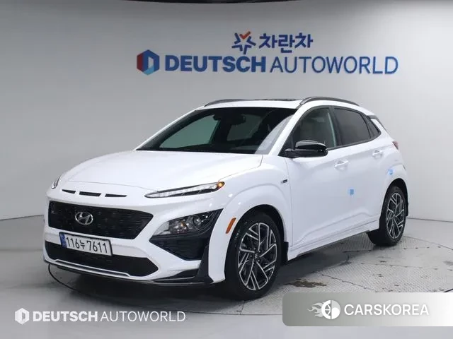 Hyundai The New Kona 2023 Белый из Кореи