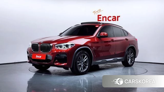 BMW X4 (G02) 2020 Красный из Кореи