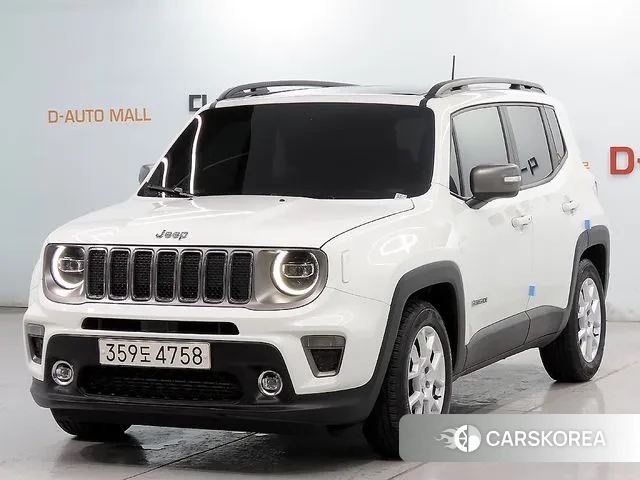 Jeep Renegade 2020 Белый из Кореи