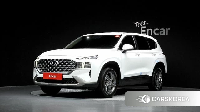 Hyundai The New Santa Fe 2021 Белый из Кореи