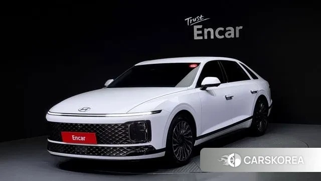 Hyundai Grandeur (GN7) 2023 Белый из Кореи