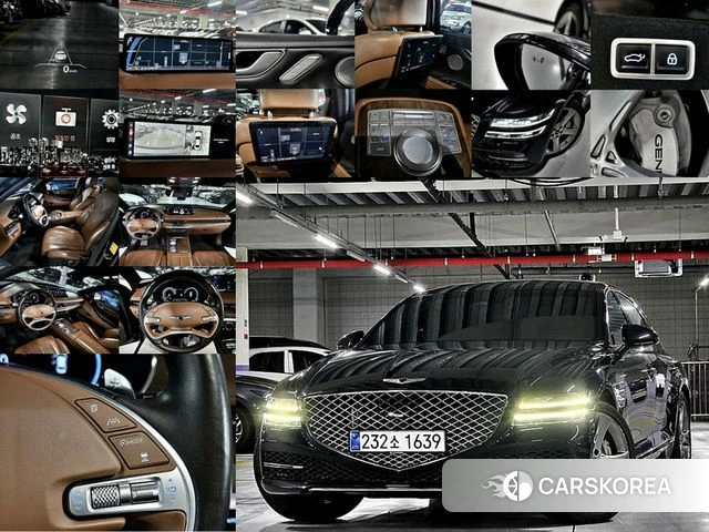 Genesis G80 (RG3) 2021 Черный из Кореи