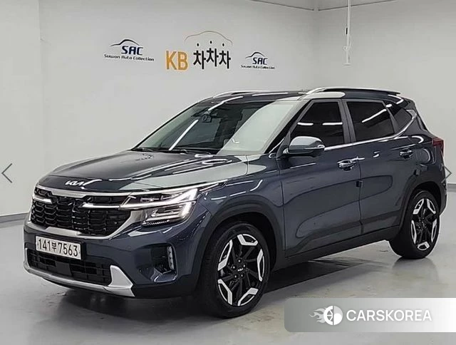 Kia The New Seltos 2022 Серый из Кореи