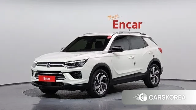 Ssangyong Beautiful Korando 2021 Белый из Кореи