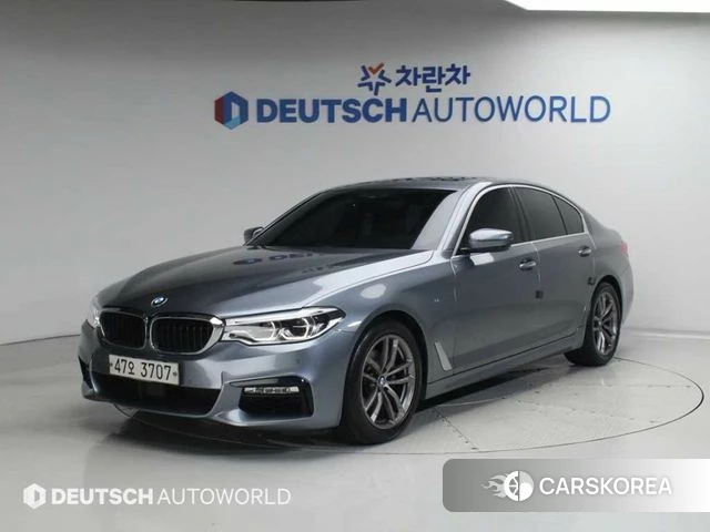 BMW 5 Series (G30) 2018 Серый из Кореи