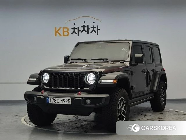 Jeep Wrangler (JL) 2024 Серый из Кореи