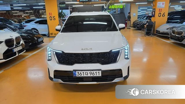 Kia The New Sorento 4th Generation 2026 Белый из Кореи