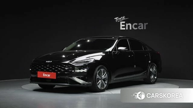 Kia K8 Hybrid 2022 Черный из Кореи