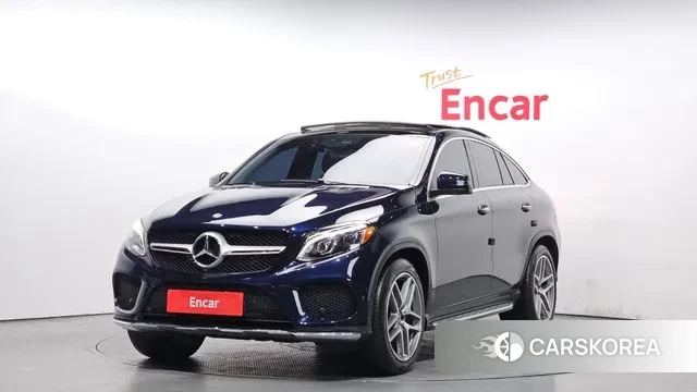 Mercedes-Benz GLE - Class W166 2018 Синий из Кореи