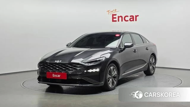 Kia K8 Hybrid 2022 Черный из Кореи