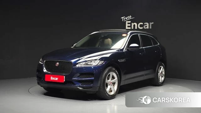 Jaguar F-PACE 2020 Синий из Кореи