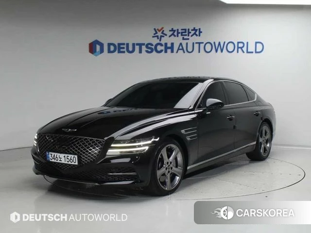 Genesis G80 (RG3) 2021 Черный из Кореи