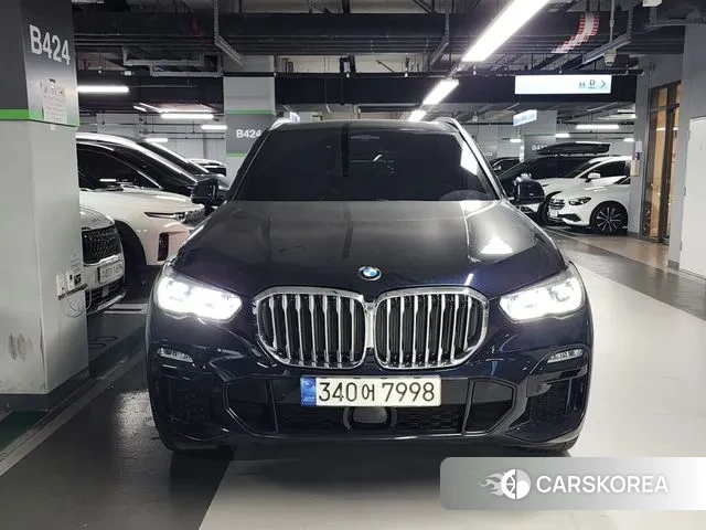 BMW X5 (G05) 2021 Черный из Кореи