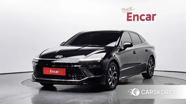 Hyundai Sonata D Edge (DN8) 2023 Черный из Кореи