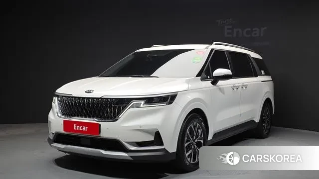 Kia Carnival 4th generation 2021 Белый из Кореи