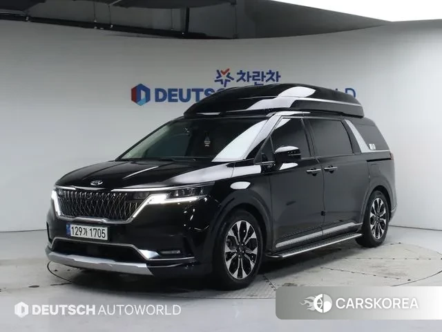 Kia Carnival 4th generation 2021 Черный из Кореи