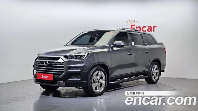 Ssangyong The New Rexton Sport 2024 Серый из Кореи