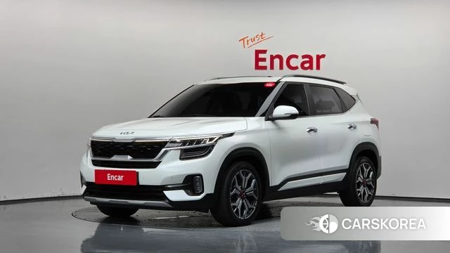 Kia Seltos 2022 Белый из Кореи