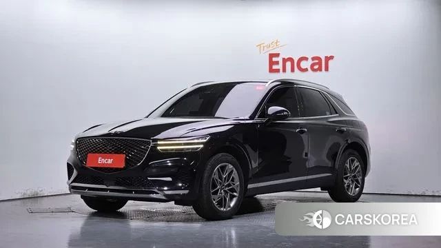 Genesis GV70 2021 Черный из Кореи