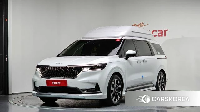 Kia Carnival 4th generation 2023 Белый из Кореи