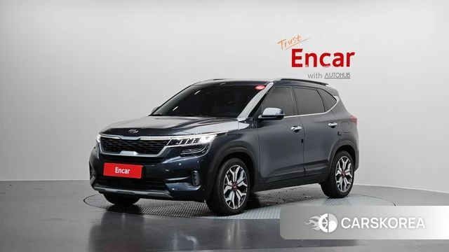 Kia Seltos 2020 Серый из Кореи