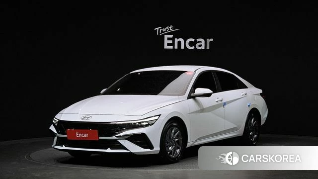 Hyundai The New Avante (CN7) 2024 Белый из Кореи
