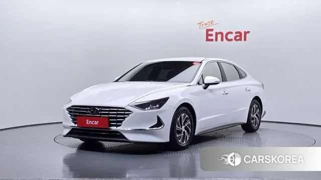 Hyundai Sonata Hybrid (DN8) 2020 Белый из Кореи