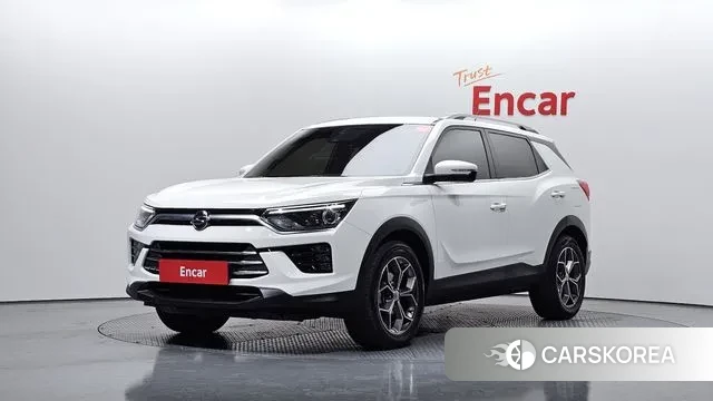 Ssangyong Beautiful Korando 2021 Белый из Кореи