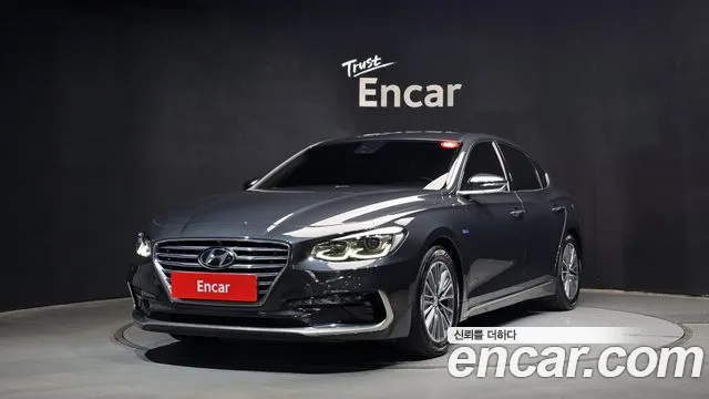 Hyundai Grandeur IG Hybrid 2018 Серый из Кореи