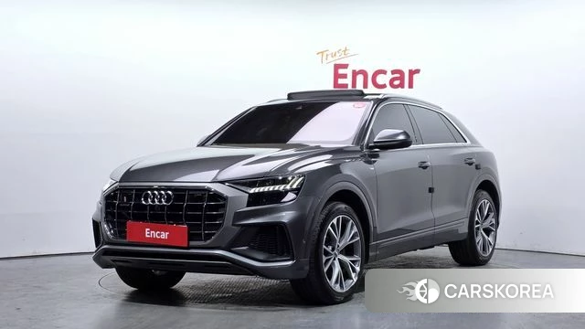 Audi Q8 (4M) 2021 Серый из Кореи