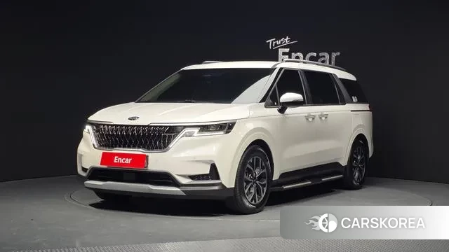 Kia Carnival 4th generation 2021 Белый из Кореи