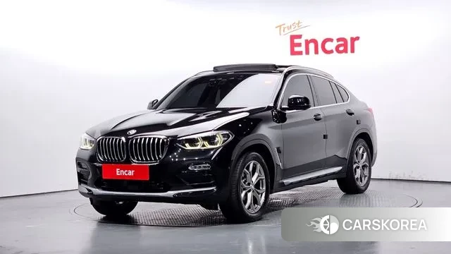 BMW X4 (F26) 2018 Черный из Кореи