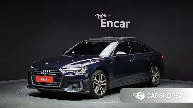 Audi A6 (C8) 2021 Синий из Кореи