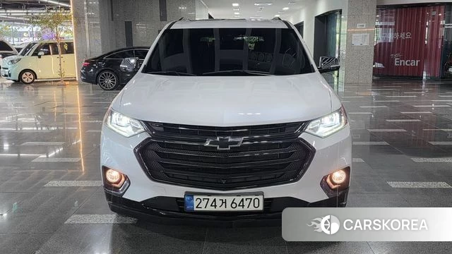 Chevrolet (GM Daewoo) Traverse 2021 Белый из Кореи