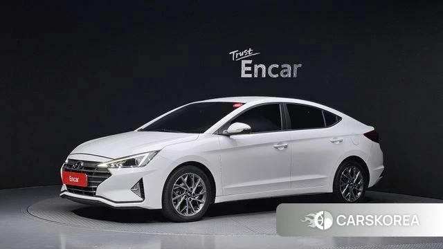 Hyundai The New Avante AD 2019 Белый из Кореи
