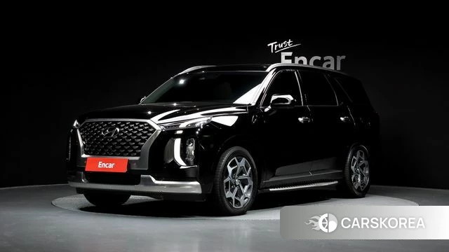 Hyundai Palisade 2022 Черный из Кореи
