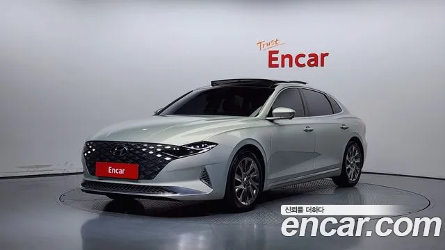 Hyundai The New Grandeur IG Hybrid 2020 Золотой из Кореи