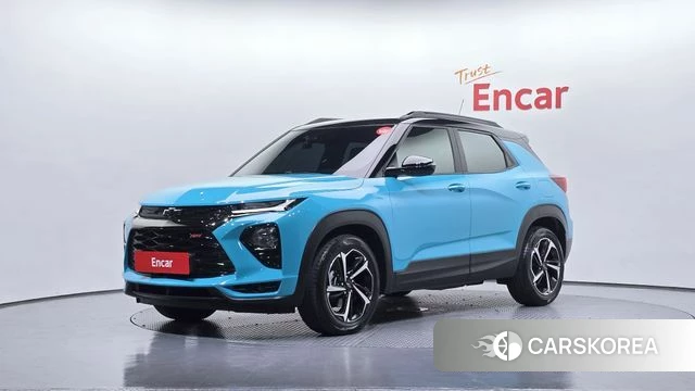 Chevrolet (GM Daewoo) Trailblazer 2020 Синий из Кореи