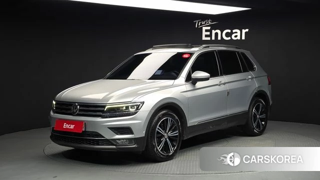 Volkswagen Tiguan second Generation 2018 Серебряный из Кореи