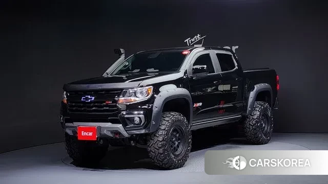 Chevrolet (GM Daewoo) Real New Colorado 2022 Черный из Кореи